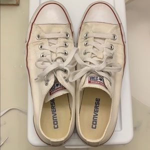 White Converse All Stars